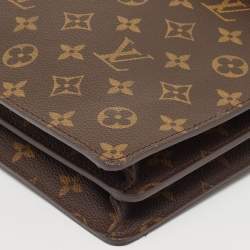 Pre Owned Louis Vuitton Monogram Canvas Serviette Conseiller Business Briefcase
