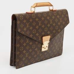 Pre Owned Louis Vuitton Monogram Canvas Serviette Conseiller Business Briefcase