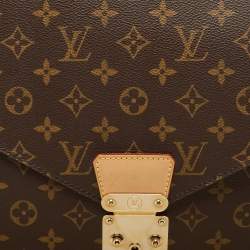 Pre Owned Louis Vuitton Monogram Canvas Serviette Conseiller Business Briefcase