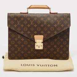 Pre Owned Louis Vuitton Monogram Canvas Serviette Conseiller Business Briefcase
