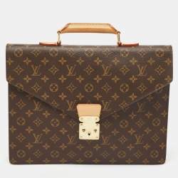 Pre Owned Louis Vuitton Monogram Canvas Serviette Conseiller Business Briefcase