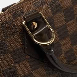 Pre Owned Louis Vuitton Damier Ebene Canvas Alma PM Bag