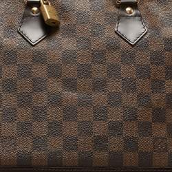 Pre Owned Louis Vuitton Damier Ebene Canvas Alma PM Bag