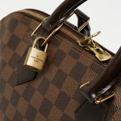 Pre Owned Louis Vuitton Damier Ebene Canvas Alma PM Bag