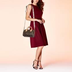 Pre Owned Louis Vuitton Monogram Canvas Speedy Bandouliere 20 Bag