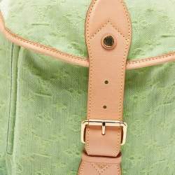 Pre Owned Louis Vuitton Vert Ombre Monogram Denim Sunburst Limited Edition PM Bag