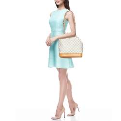 Pre Owned Louis Vuitton Damier Azur Canvas Noe Bag