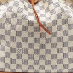 Pre Owned Louis Vuitton Damier Azur Canvas Noe Bag