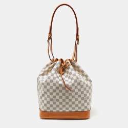 Pre Owned Louis Vuitton Damier Azur Canvas Noe Bag