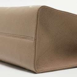 Pre Owned Louis Vuitton Bicolor Monogram Empriente Leather Giant Onthego MM Bag
