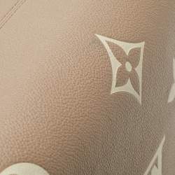 Pre Owned Louis Vuitton Bicolor Monogram Empriente Leather Giant Onthego MM Bag