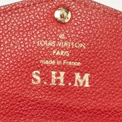 Louis Vuitton Cherry Empreinte Leather Key Pouch