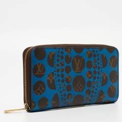 Louis Vuitton x Yayoi Kusama Monogram Canvas Limited Edition Cosmic Pumpkin Dots Zippy Wallet