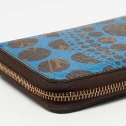 Louis Vuitton x Yayoi Kusama Monogram Canvas Limited Edition Cosmic Pumpkin Dots Zippy Wallet