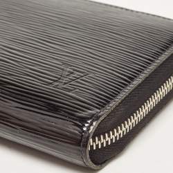 Louis Vuitton Black Electric Epi Leather Zippy Wallet