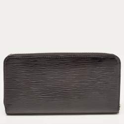 Louis Vuitton Black Electric Epi Leather Zippy Wallet