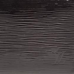 Louis Vuitton Black Electric Epi Leather Zippy Wallet