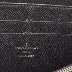 Louis Vuitton Black Electric Epi Leather Zippy Wallet
