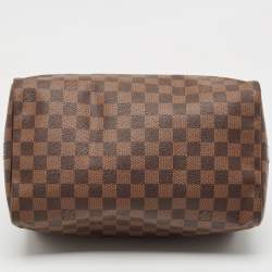 Pre Owned Louis Vuitton Damier Ebene Canvas Speedy 30 Bandoulière 
