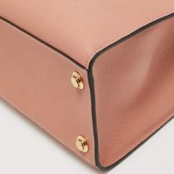Pre Owned Louis Vuitton Pink/Black Leather City Steamer PM Bag