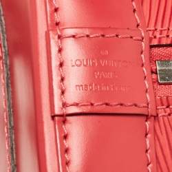 Pre Owned Louis Vuitton Pivoine Epi Leather Alma BB Bag