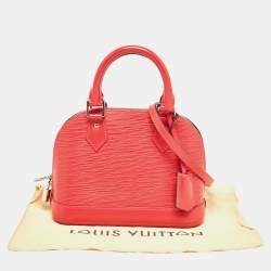Pre Owned Louis Vuitton Pivoine Epi Leather Alma BB Bag