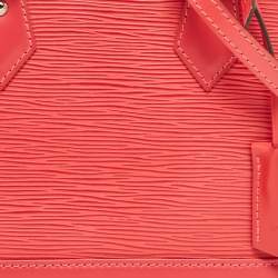 Pre Owned Louis Vuitton Pivoine Epi Leather Alma BB Bag