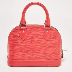 Pre Owned Louis Vuitton Pivoine Epi Leather Alma BB Bag