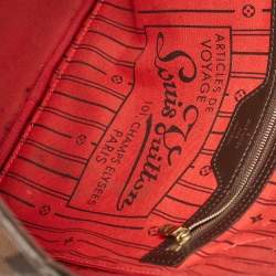 Louis Vuitton Damier Ebene Canvas Neverfull MM Bag