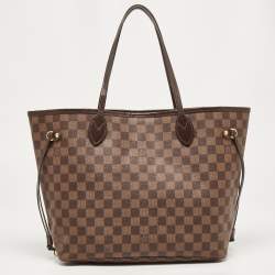 Louis Vuitton Damier Ebene Canvas Neverfull MM Bag
