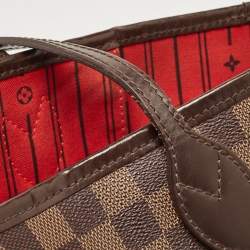 Louis Vuitton Damier Ebene Canvas Neverfull MM Bag