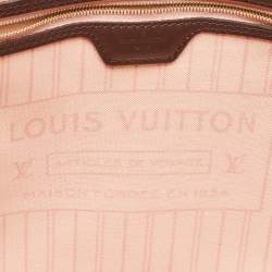 Louis Vuitton Damier Ebene Canvas Neverfull MM Bag