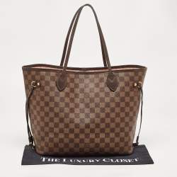 Louis Vuitton Damier Ebene Canvas Neverfull MM Bag