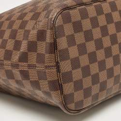 Louis Vuitton Damier Ebene Canvas Neverfull MM Bag