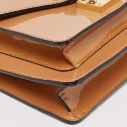 مملوكة مسبقًا Louis Vuitton Rose Velours Vernis Monceau BB Bag