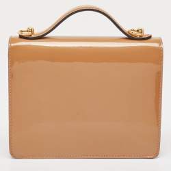 مملوكة مسبقًا Louis Vuitton Rose Velours Vernis Monceau BB Bag