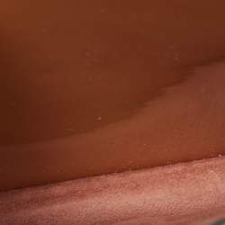 مملوكة مسبقًا Louis Vuitton Rose Velours Vernis Monceau BB Bag