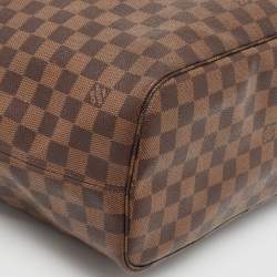 Louis Vuitton Damier Ebene Canvas Neverfull MM Bag