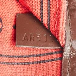 Louis Vuitton Damier Ebene Canvas Neverfull MM Bag