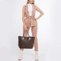Louis Vuitton Damier Ebene Canvas Neverfull MM Bag
