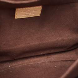 Pre Owned Louis Vuitton Monogram Canvas Pochette Metis Bag