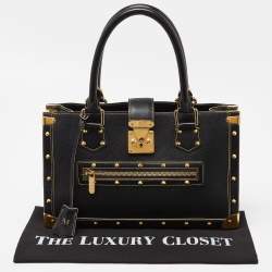 مملوكة مسبقًا Louis Vuitton Black Suhali Leather Le Fabuleux Bag