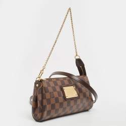 Pre Owned Louis Vuitton Damier Ebene Canvas Eva Pochette