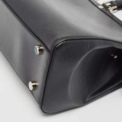Pre Owned Louis Vuitton Black Epi Leather Brea GM Bag