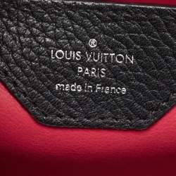 Louis Vuitton Black/Beige Taurillon Leather and Python Capucines BB Bag