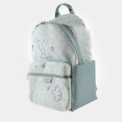 LOUIS VUITTON Aqua Garden Monogram Rucksack/Daypack Discovery Backpack PM 