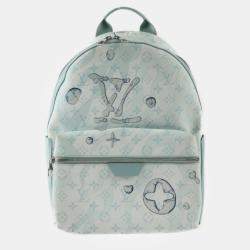 LOUIS VUITTON Aqua Garden Monogram Rucksack/Daypack Discovery Backpack PM 