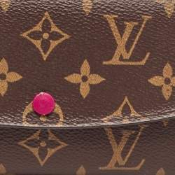 Louis Vuitton Monogram Canvas Emilie Wallet