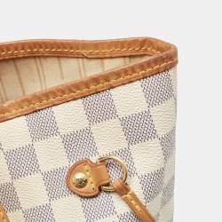 Louis Vuitton Damier Azur Canvas Neverfull MM Bag