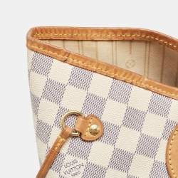 Louis Vuitton Damier Azur Canvas Neverfull MM Bag